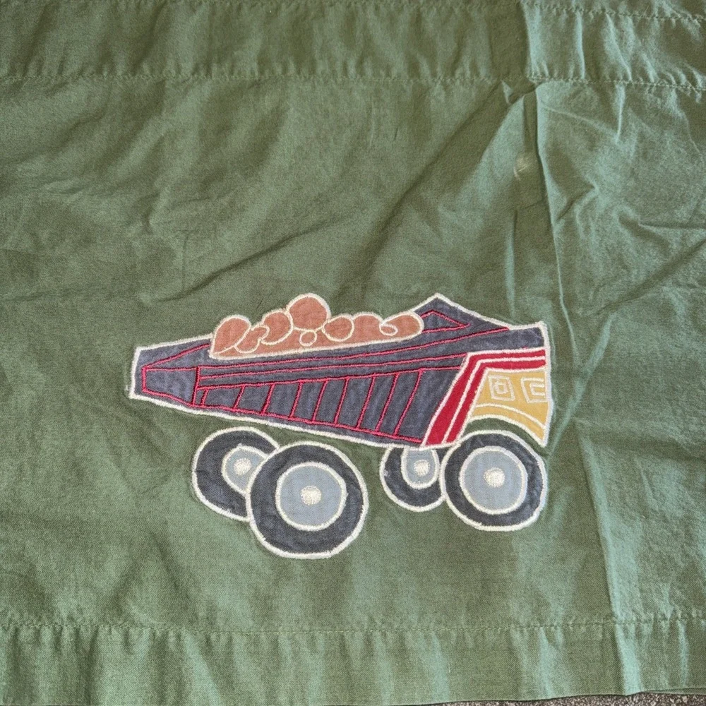 The Company Store Company Kids Construction Valance set of 2 Boys Room Nursery